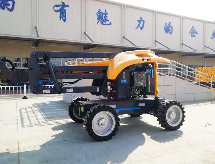 XCMG official 16m mobile electric articulated boom lift XGA16AC Aerial Work Platform price